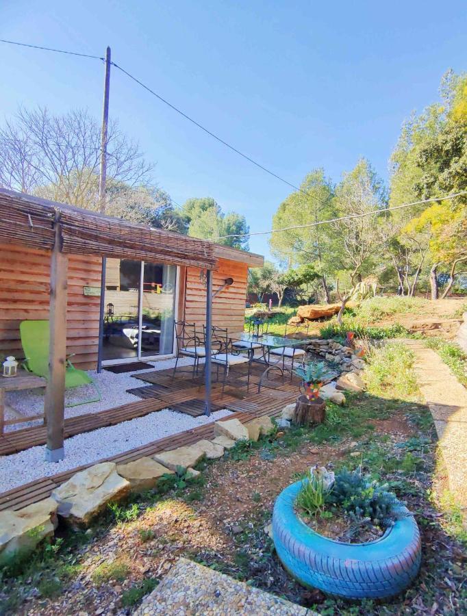 Arche De Noe Atypique, Boheme , Nature, Piscine Chauffee De Paques A Toussaint , Spa , Sauna , Loisirs Le Beausset Exterior foto