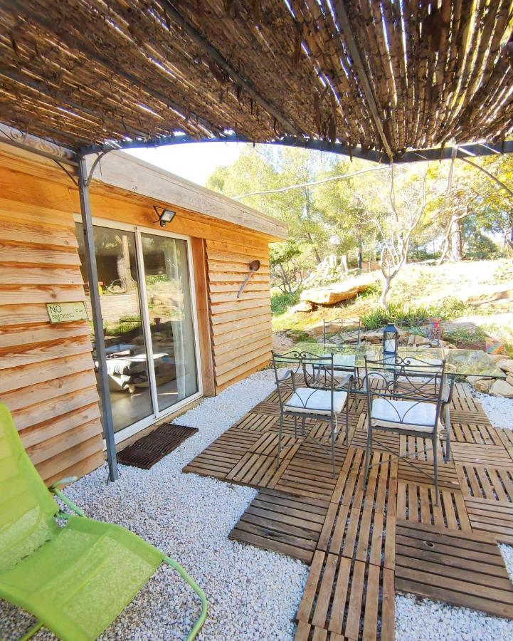 Arche De Noe Atypique, Boheme , Nature, Piscine Chauffee De Paques A Toussaint , Spa , Sauna , Loisirs Le Beausset Exterior foto